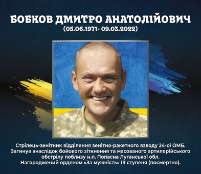 Бобков Дмитро Анатолійович