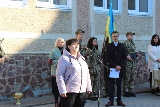 Відкрили пам`ятні дошки загиблим Захисникам України Сергію Морозу та Руслану Бережному
