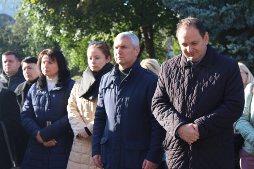 Відкрили пам`ятні дошки загиблим Захисникам України Сергію Морозу та Руслану Бережному