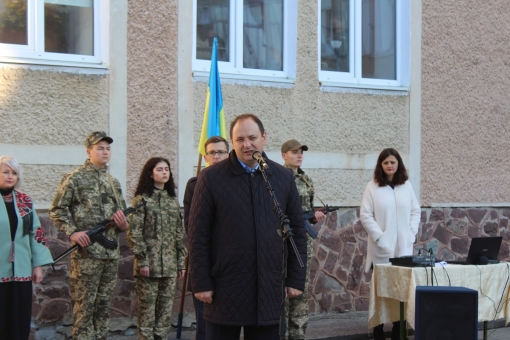 Відкрили пам`ятні дошки загиблим Захисникам України Сергію Морозу та Руслану Бережному