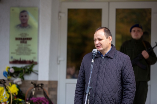 Володимир Клід - старший сершант, командир відділення інженерно-саперного відділення