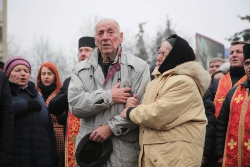 Івано-Франківськ вшанував великого патріота Олега Куцина